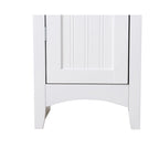 Garde-manger de cuisine OS Home and Office blanc à une porte