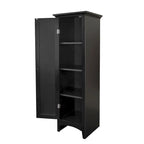 Garde-manger de cuisine OS Home and Office blanc à une porte