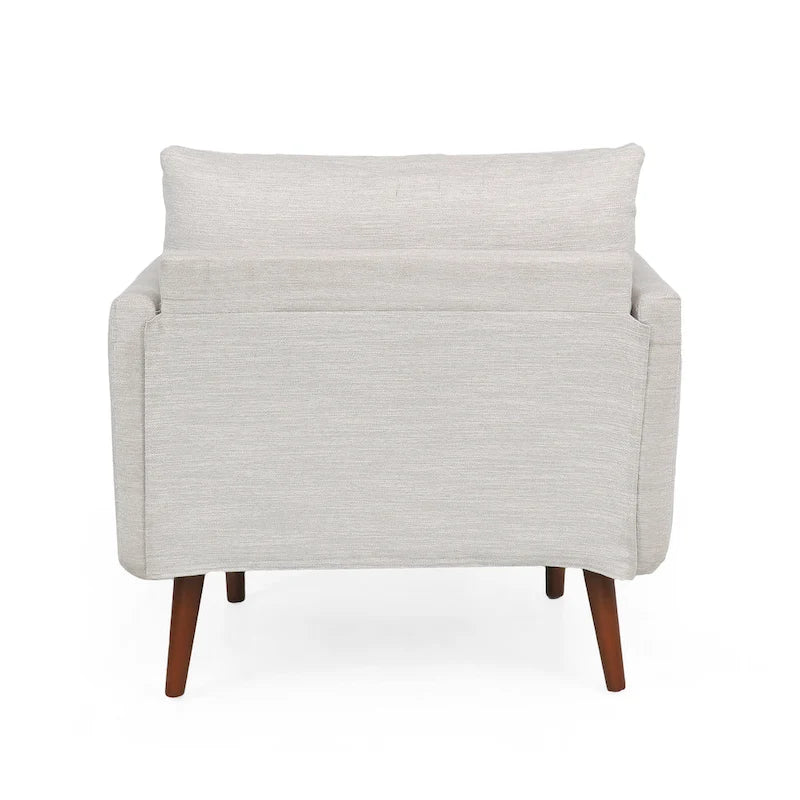 Fauteuil club capitonné Gould avec coussins décoratifs par Christopher Knight Home