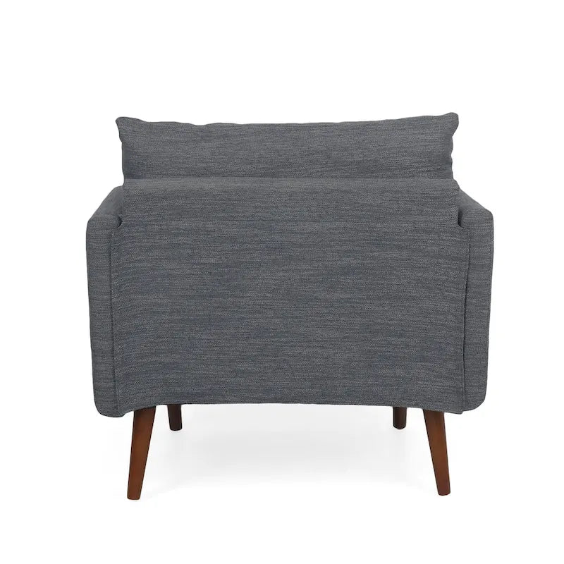 Fauteuil club capitonné Gould avec coussins décoratifs par Christopher Knight Home
