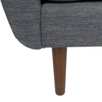 Fauteuil club capitonné Gould avec coussins décoratifs par Christopher Knight Home