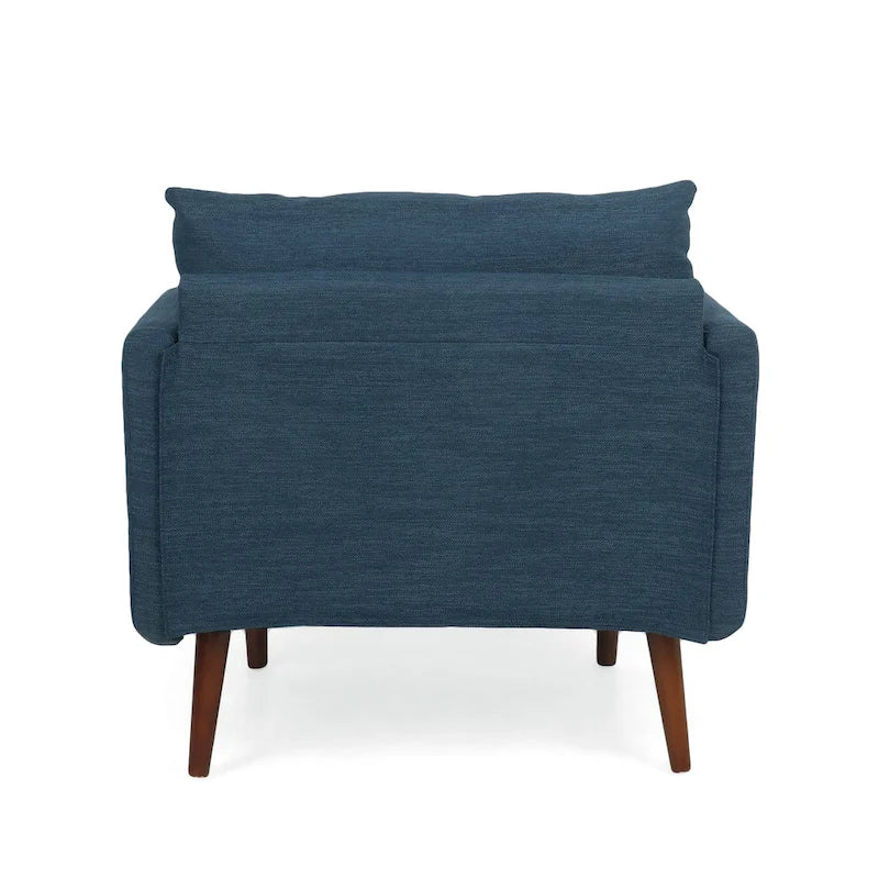 Fauteuil club capitonné Gould avec coussins décoratifs par Christopher Knight Home