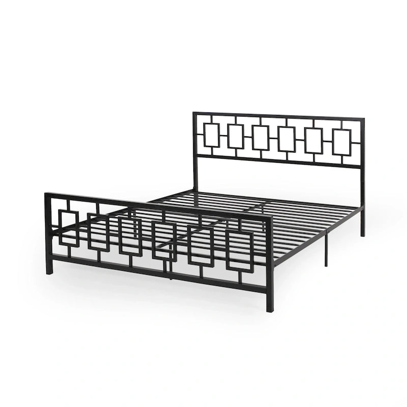 Cadre de lit plateforme moderne King-size Claudia par Christopher Knight Home