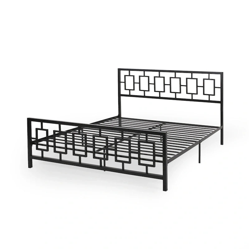 Cadre de lit plateforme moderne King-size Claudia par Christopher Knight Home