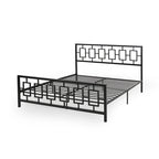 Cadre de lit plateforme moderne King-size Claudia par Christopher Knight Home