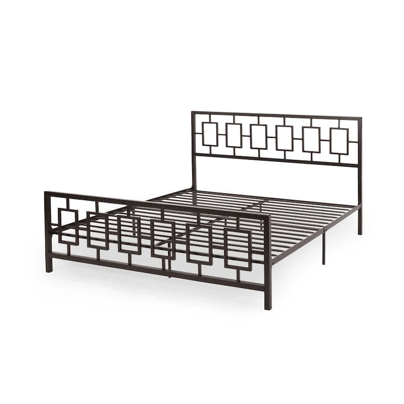 Cadre de lit plateforme moderne King-size Claudia par Christopher Knight Home
