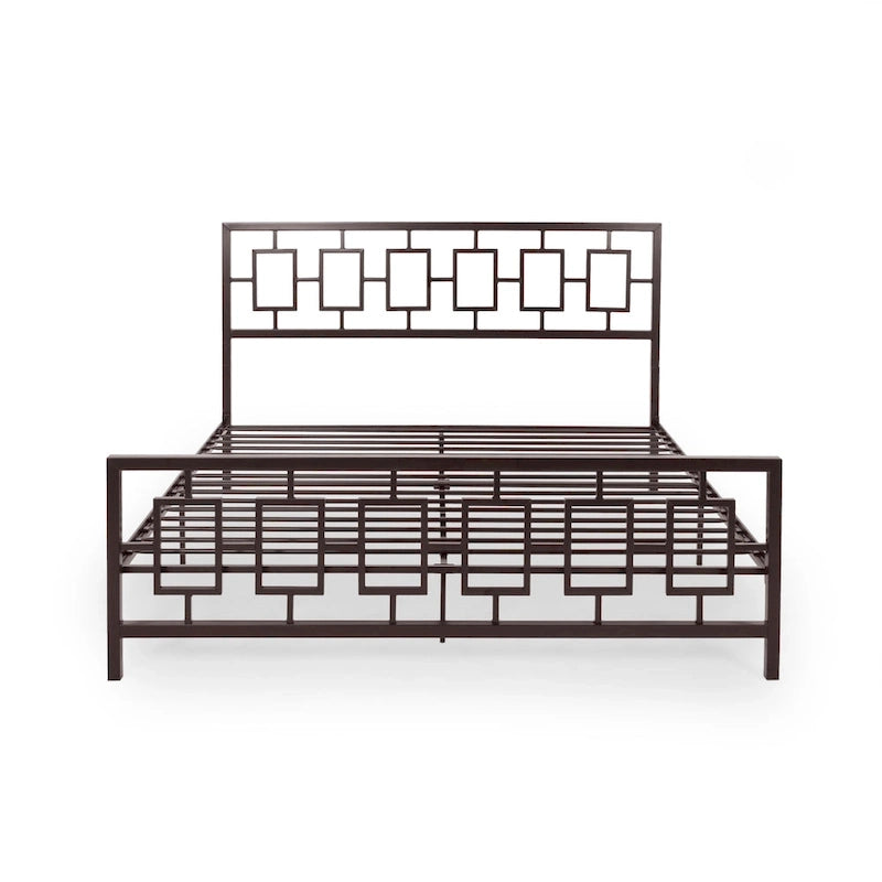 Cadre de lit plateforme moderne King-size Claudia par Christopher Knight Home