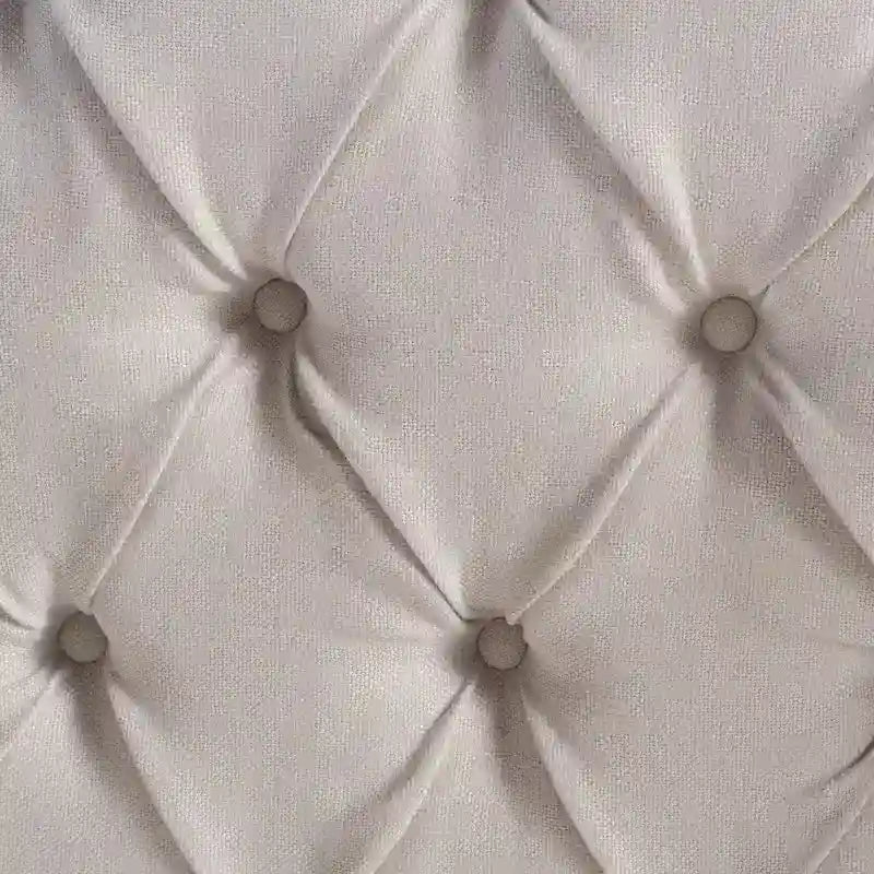 Costello Upholstered Tufted Fabric Queen Bed Set by Christopher Knight Home