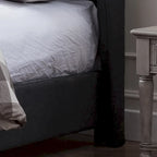 Costello Upholstered Tufted Fabric Queen Bed Set by Christopher Knight Home