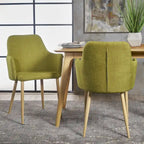 Carson Mid-century Fabric Dining Chair (Set of 2) by Christopher Knight Home