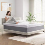 Wuleitex Memory Foam Mattress, 10 Inch Bed Mattress in A Box with Cooling Gel,Pressure Relief with Medium Firm Support,