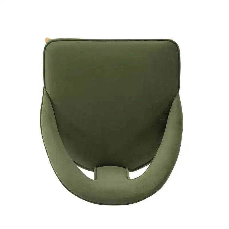 Neda Modern Velvet Upholstered Dining Chair - Manhattan Comfort