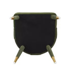 Neda Modern Velvet Upholstered Dining Chair - Manhattan Comfort