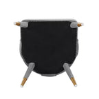 Neda Modern Velvet Upholstered Dining Chair - Manhattan Comfort