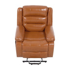 Fauteuil inclinable électrique de luxe réglable avec élévateur pour personnes âgées, en similicuir, dossier divisé