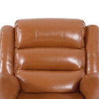 Fauteuil inclinable électrique de luxe réglable avec élévateur pour personnes âgées, en similicuir, dossier divisé