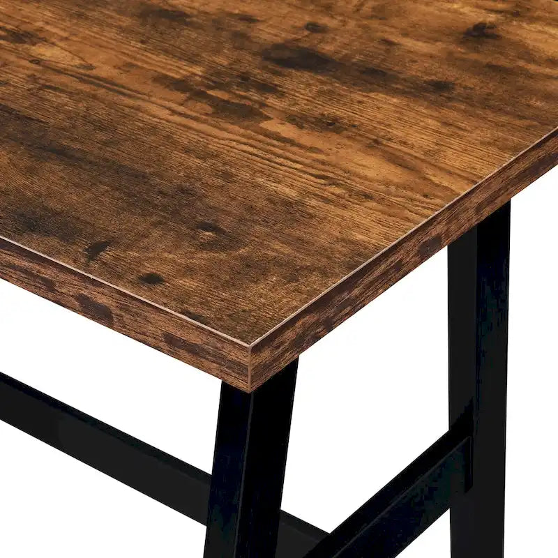 Convenience Concepts Designs2Go Trestle Desk with Shelves