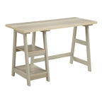 Convenience Concepts Designs2Go Trestle Desk with Shelves