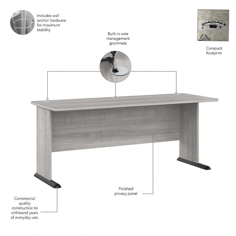 Studio A 72W Computer Desk by Bush Business Furniture
