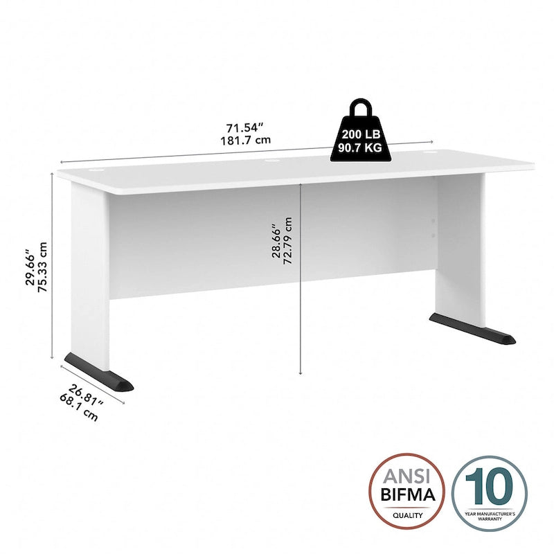 Studio A 72W Computer Desk by Bush Business Furniture