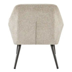 Jolene Fabric Accent Arm Chair
