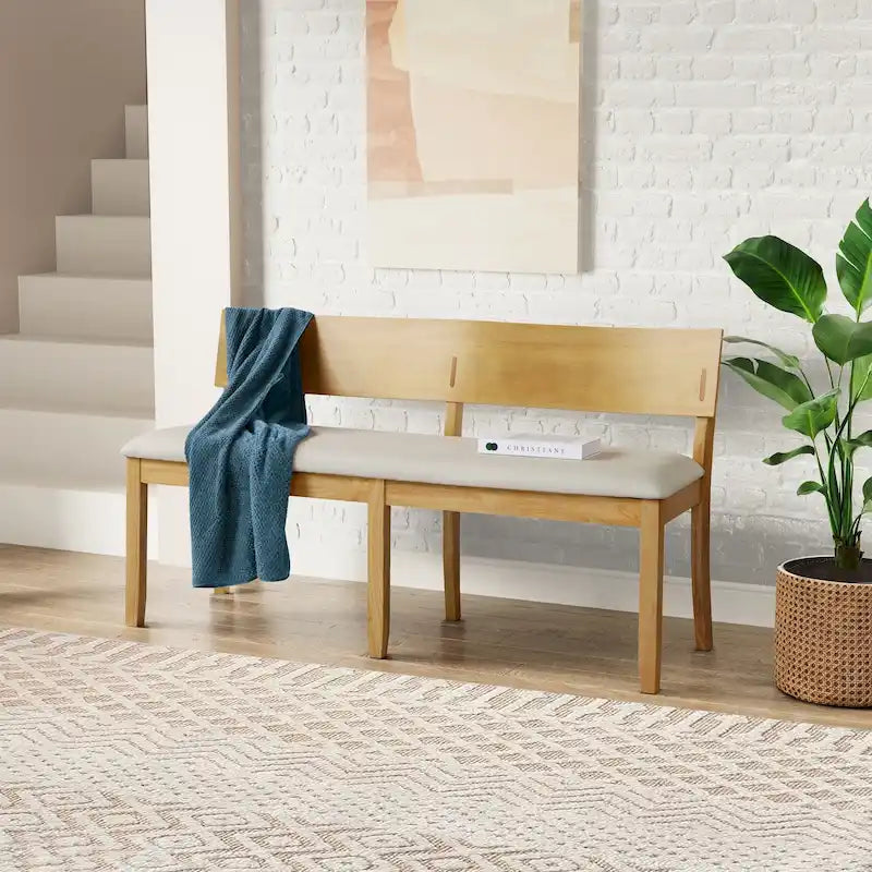 Banc de salle à manger en bois Capella