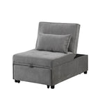 Lordear 4-1 Single futon Adjustable Sofa Bed Sofa Sleeper Folding Convertible Chair - 39.9 x 26.8