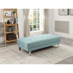 Twill Oversized Ottoman