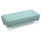 Twill Oversized Ottoman