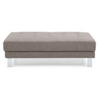 Twill Oversized Ottoman