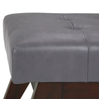 WYNDENHALL Tierney 40 inch Wide Mid Century Modern Rectangle Ottoman Bench