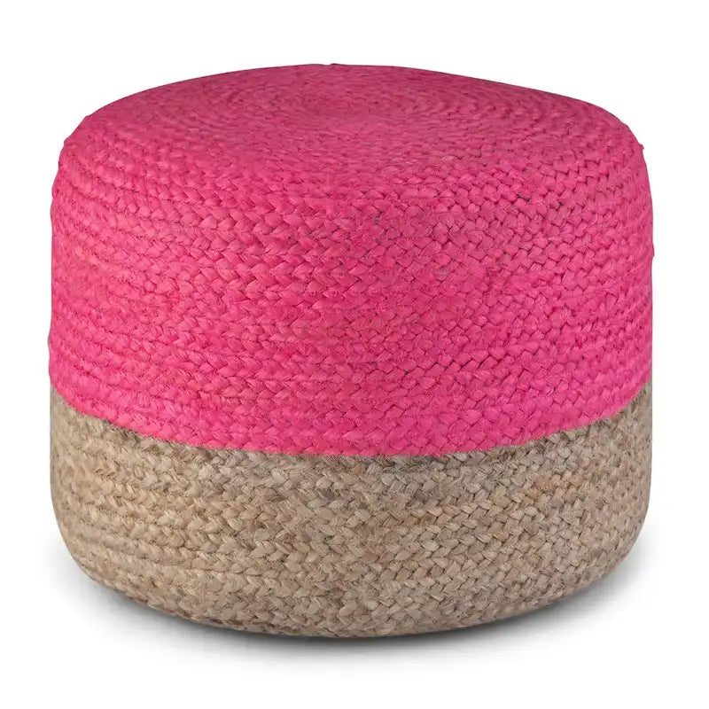 WYNDENHALL Pouf Rond Maron