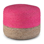 WYNDENHALL Pouf Rond Maron