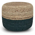 WYNDENHALL Pouf Rond Maron