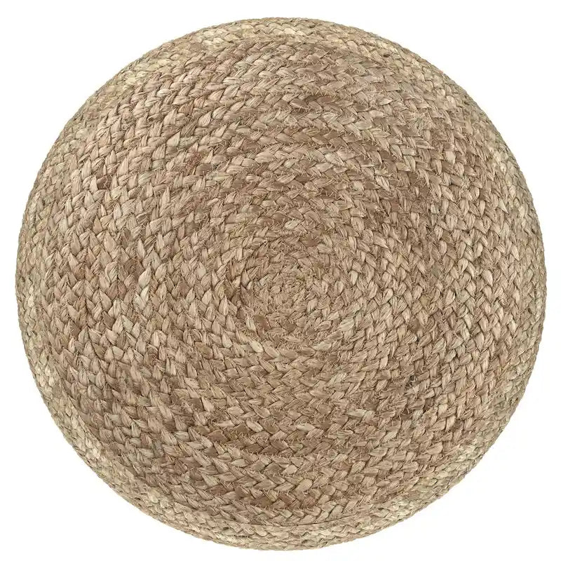WYNDENHALL Pouf Rond Maron