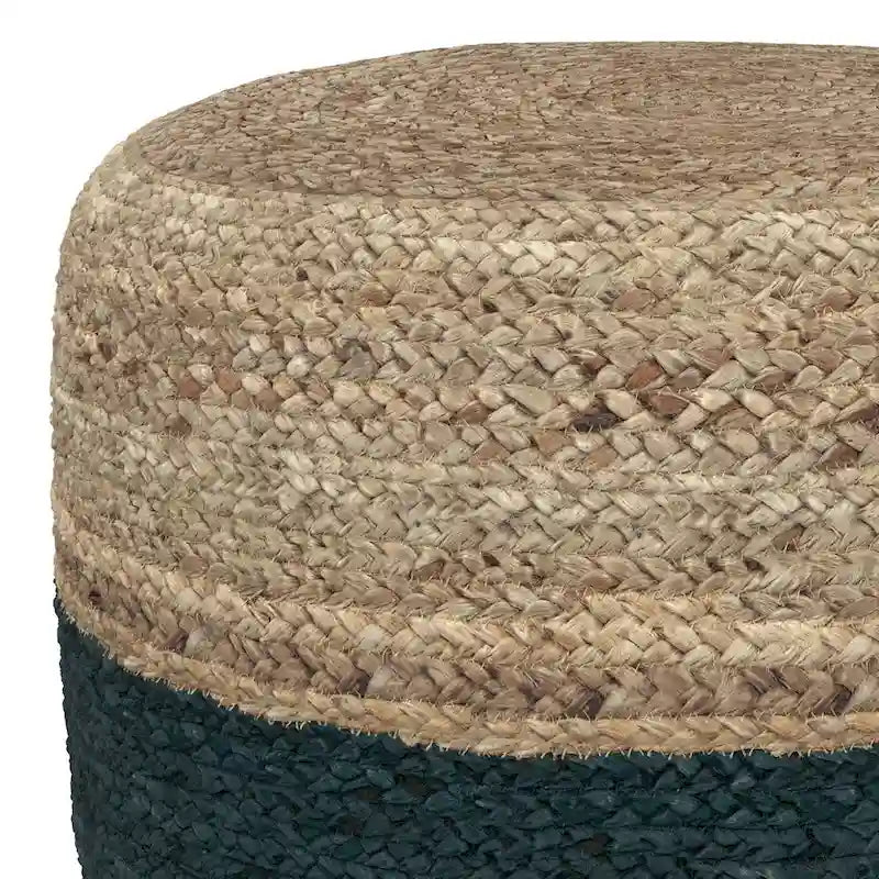 WYNDENHALL Pouf Rond Maron