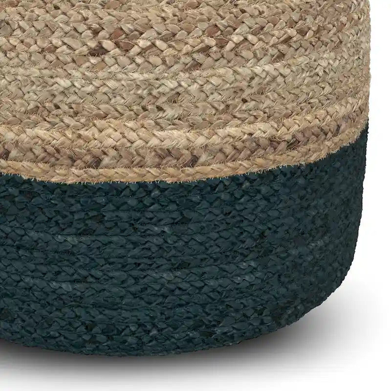 WYNDENHALL Pouf Rond Maron