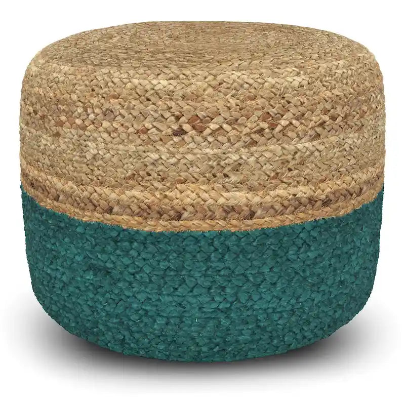 WYNDENHALL Pouf Rond Maron