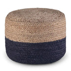 WYNDENHALL Pouf Rond Maron