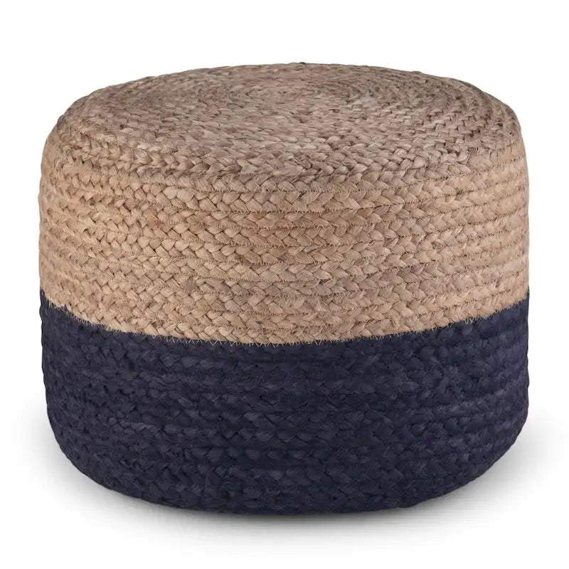 WYNDENHALL Pouf Rond Maron