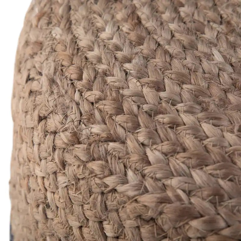 WYNDENHALL Pouf Rond Maron