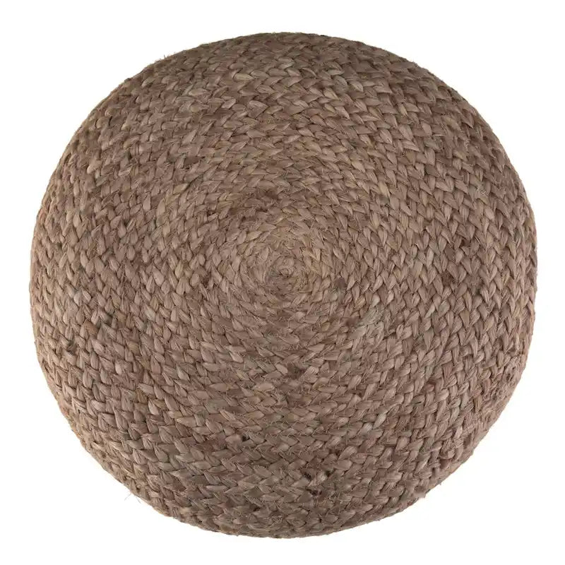 WYNDENHALL Pouf Rond Maron