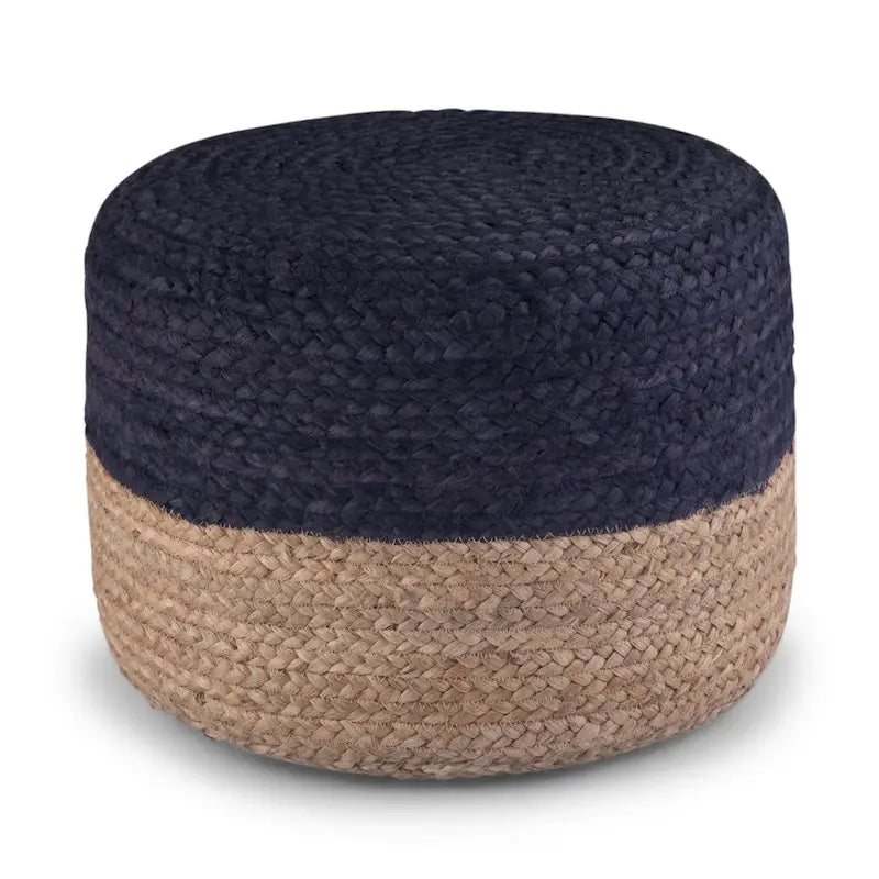 WYNDENHALL Pouf Rond Maron