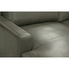 Vancouver Upholstered Chaise Sectional in Portofino Cavalla