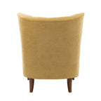Fauteuil d'appoint Alpheus avec clous décoratifs par HULALA HOME