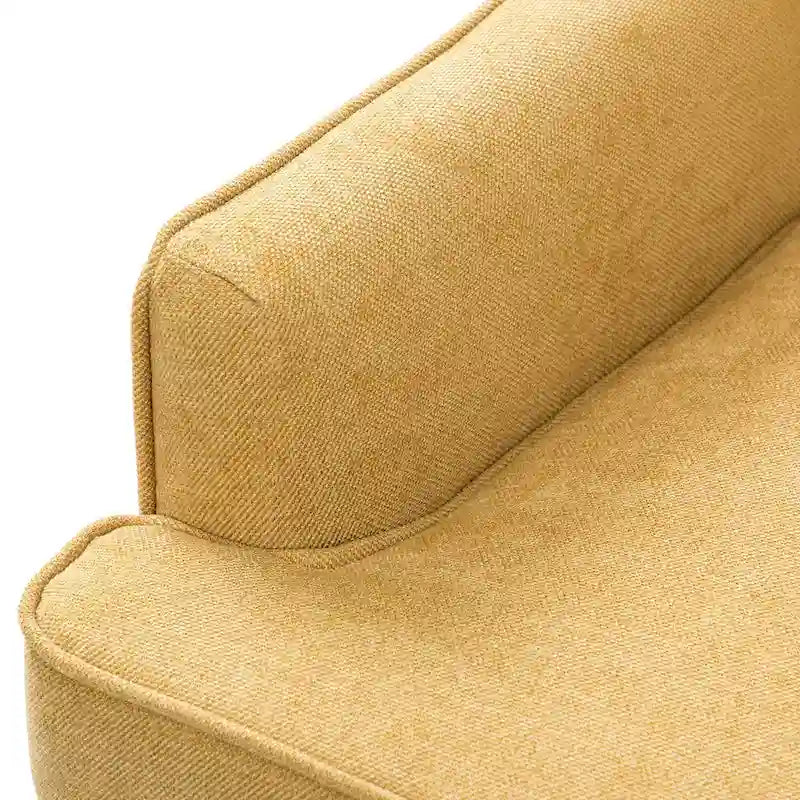Fauteuil d'appoint Alpheus avec clous décoratifs par HULALA HOME