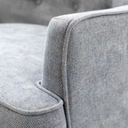 Fauteuil d'appoint Alpheus avec clous décoratifs par HULALA HOME