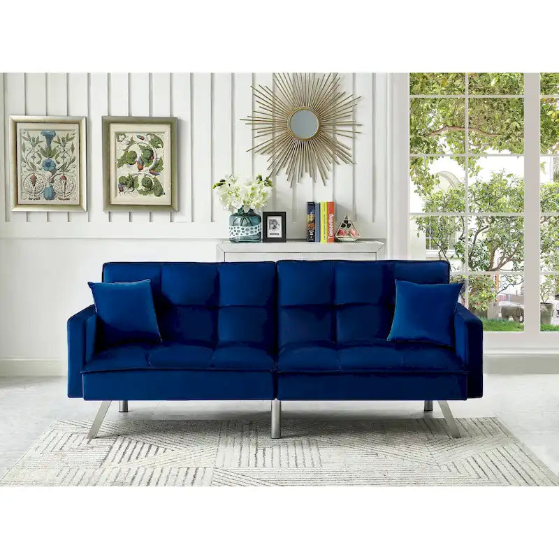 Canapé-lit confortable en velours Legend Furniture