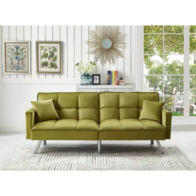 Canapé-lit confortable en velours Legend Furniture