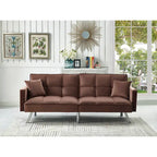 Canapé-lit confortable en velours Legend Furniture